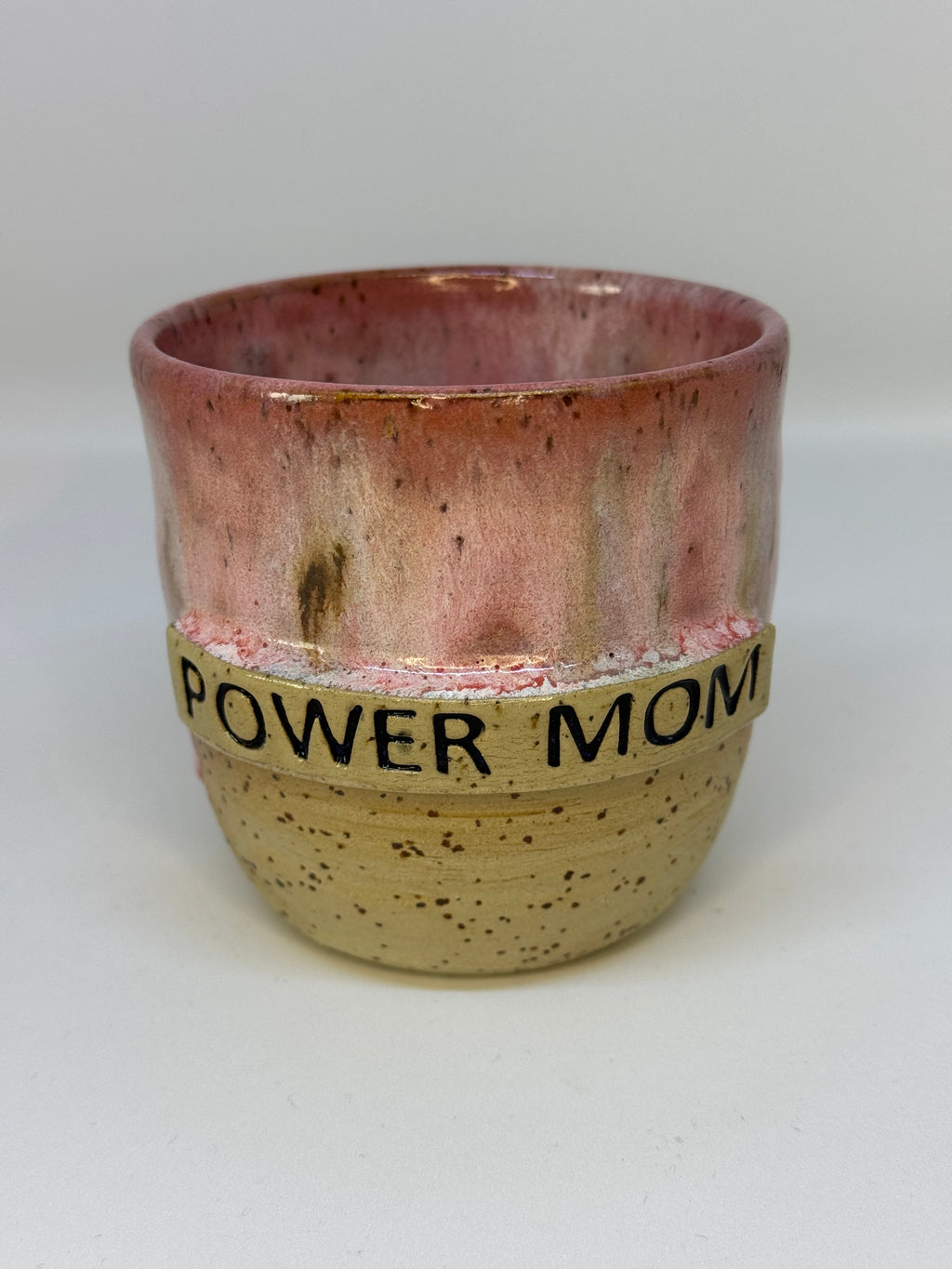 Power Mom kop - Rosa (uden hank) nr. 2