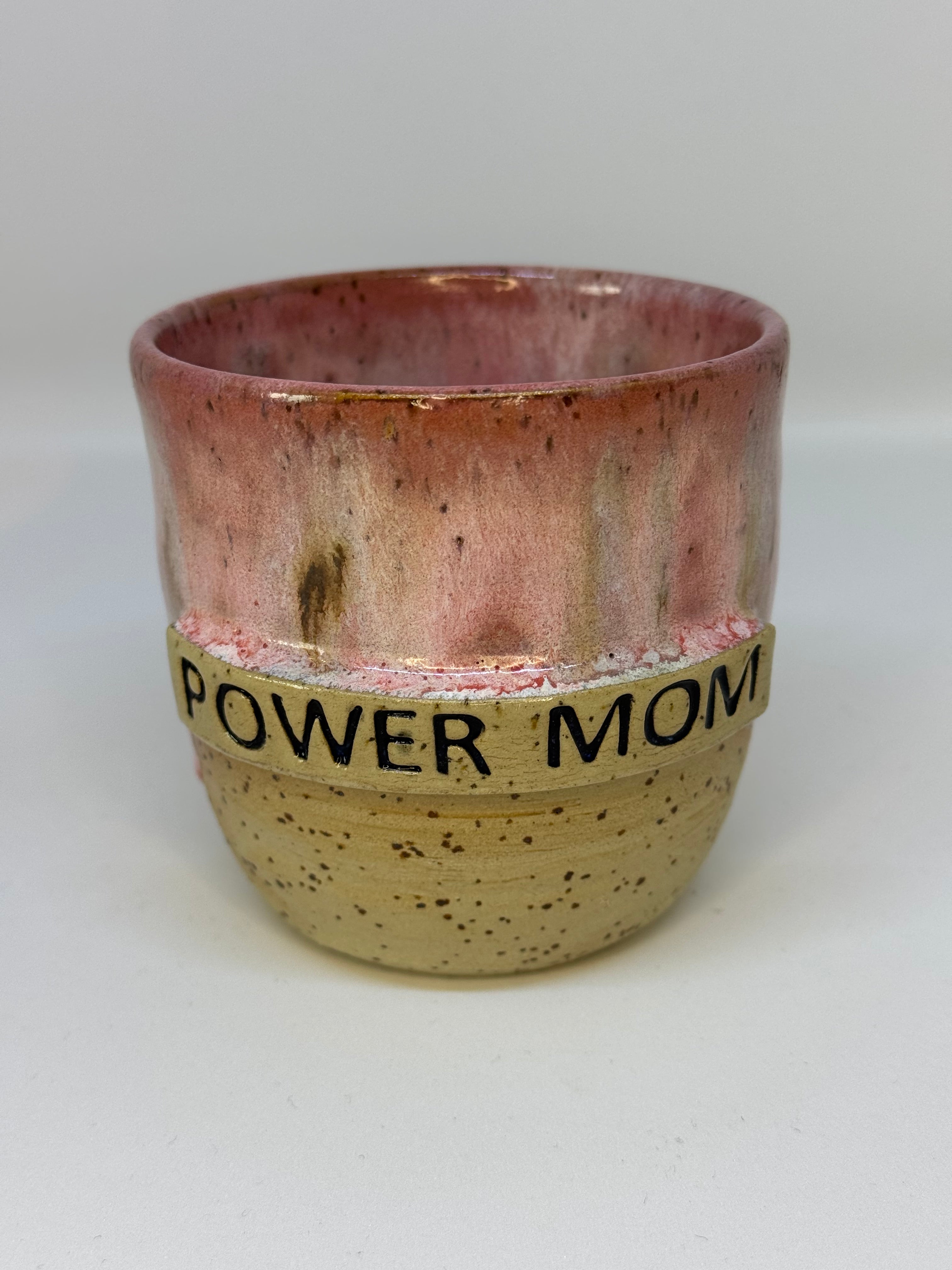 Power Mom kop - Rosa (uden hank) nr. 2