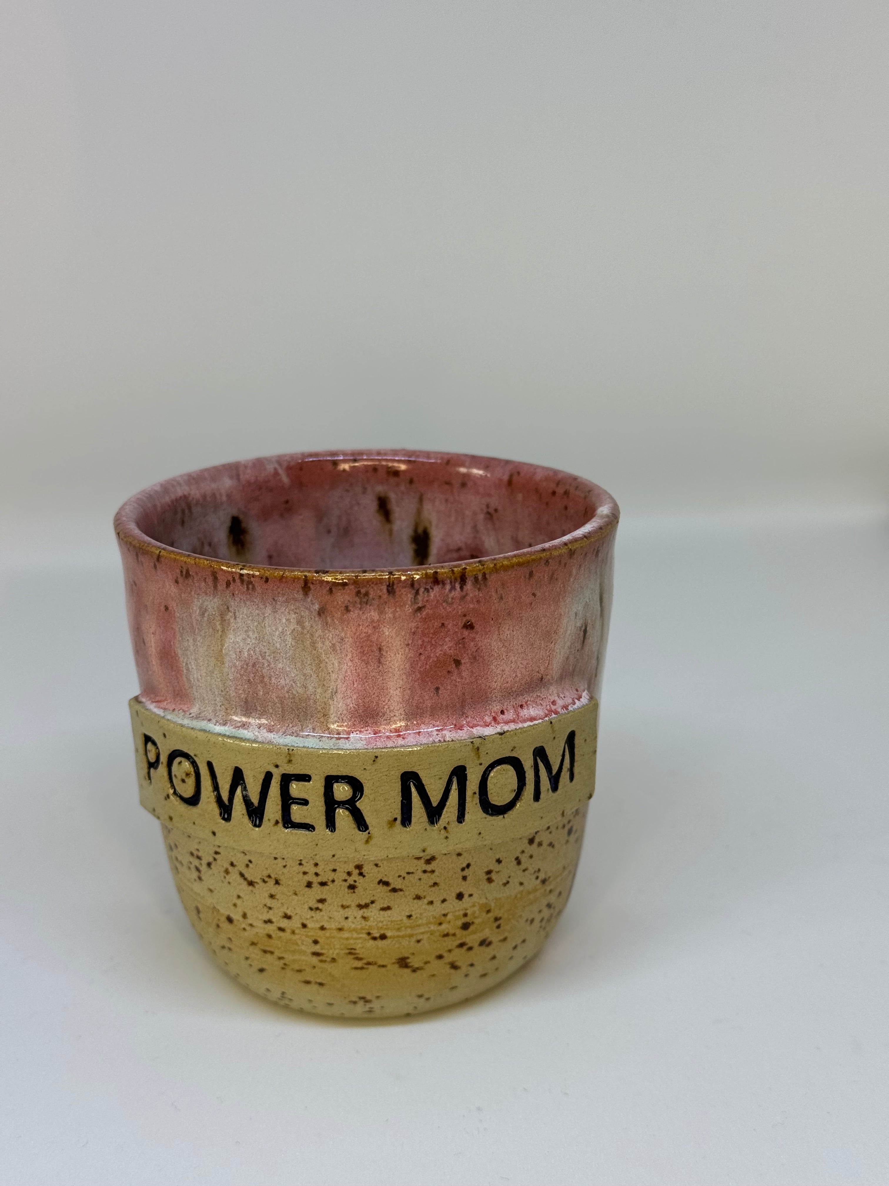Power Mom kop - Rosa (uden hank) nr. 3